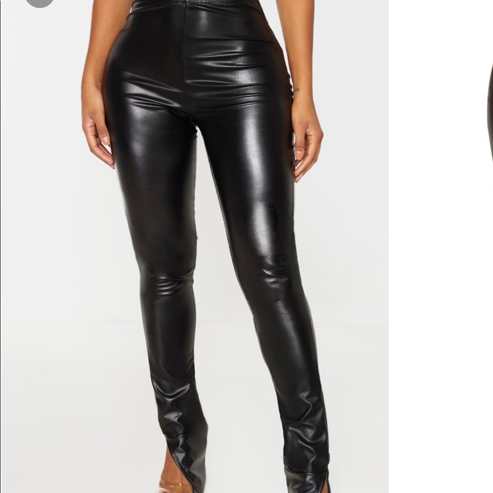 Pretty Little Thing Shape Faux Leather Pants